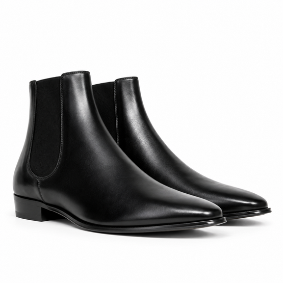 CHELSEA BOOT 30 IN SHINY CALFSKIN