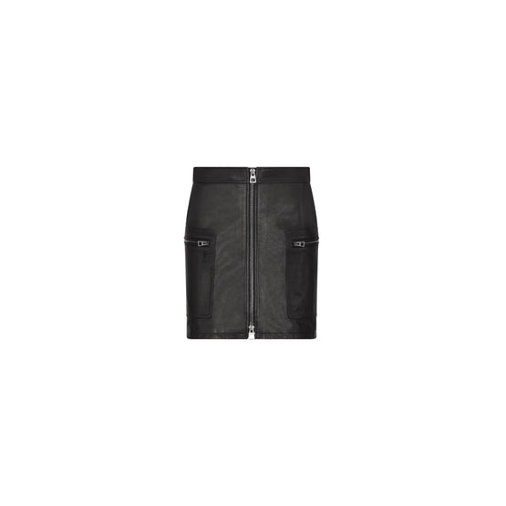 Women Leather Skirt - X9000