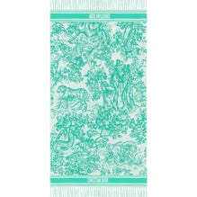 Women New Toile De Jouy Towel - C615 *Trunk Show*