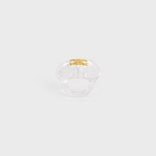 RING IN PLEXI & BRASS