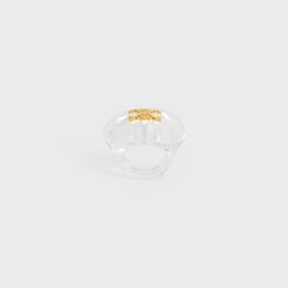 RING IN PLEXI & BRASS