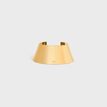 PYRAMID CUFF IN BRASS