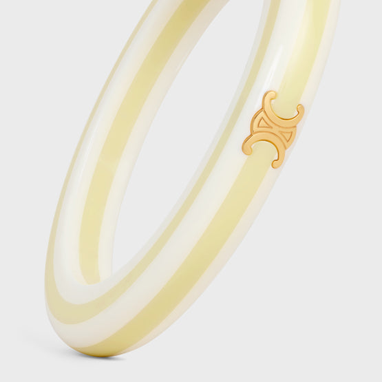 BANGLE IN BRASS & RESIN