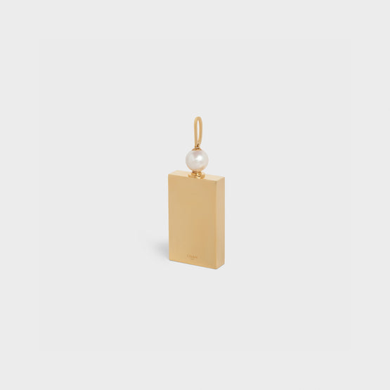 PERFUME PENDANT IN BRASS & RESIN