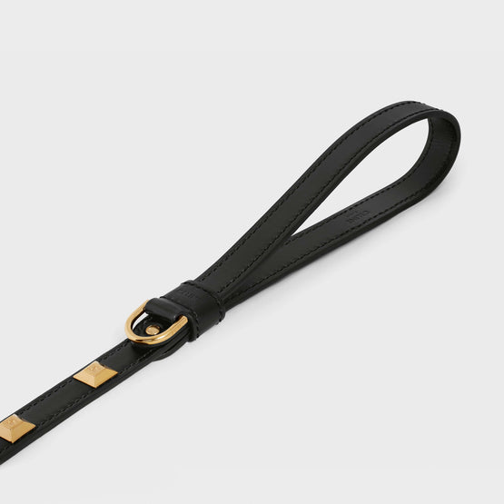18MM PYRAMID DOG LEASH IN DOG ACCESSORIES SMOOTH CALFSKI