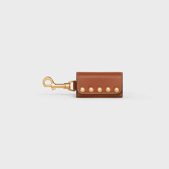 STUDS DOG BAGS HOLDER IN DOG ACCESSORIES SMOOTH CALFSK