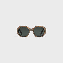 ROUND S240 IN ACETATE WITH CRYSTALS