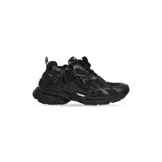 Women Runner Sneaker Monocolor - Black