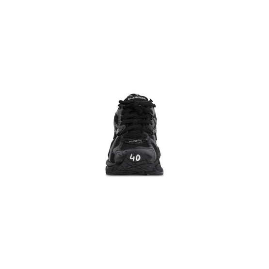 Women Runner Sneaker Monocolor - Black