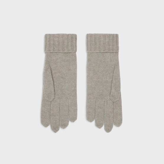 GLOVES TORSADE IN CABLE-KNIT CASHMERE
