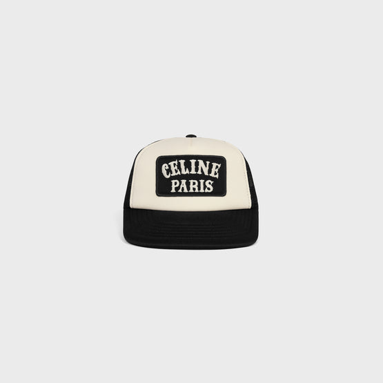 CASQUETTE TRUCKER MESH CELINE IN MOUSSE