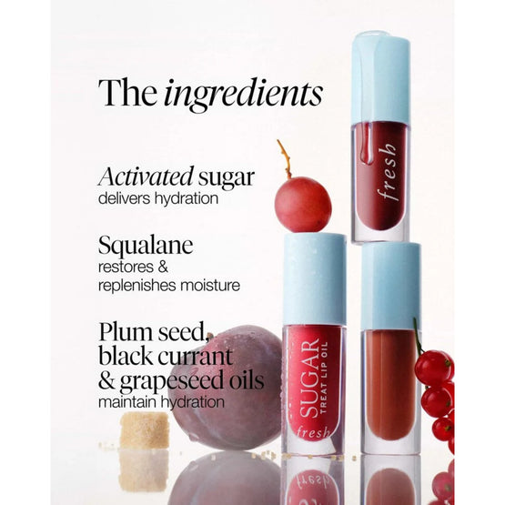 Fresh Sugar Treat Lip Oil Rosegxc - 4ml