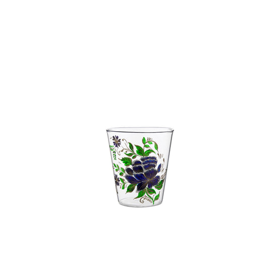 Roses d'Hiver Handpainted Glass - C500