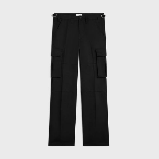 PANTALON CARGO CELINE IN COTON TECHNIQUE
