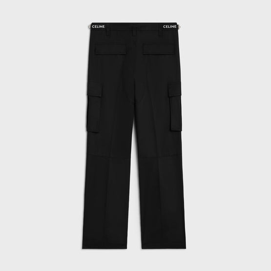 PANTALON CARGO CELINE IN COTON TECHNIQUE