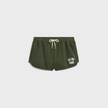 MINI SHORT JOGGER CELINE PARIS IN MOLLETON COTON CACHEMIRE