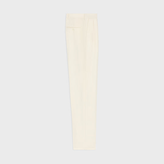 PANTALON KEITH 2 PLIS IN CASHMERE FLANNEL