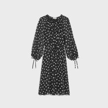 ROBE FOLK MANCHES RAGLAN IN GRAND POIS BASE GEORGETTE