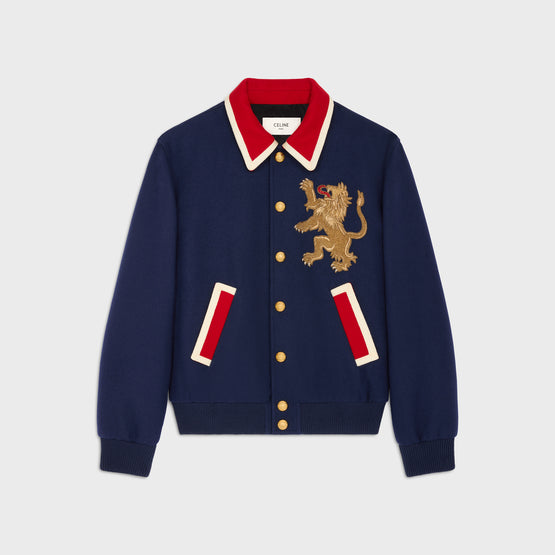 TEDDY TRESSE PATCH LION IN FLANELLE LAINE