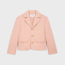 VESTE GARANCE IN NATTE LAINE CROISETTE