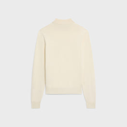 PULL COL MONTANT CLASSIQUE IN FINE WOOL