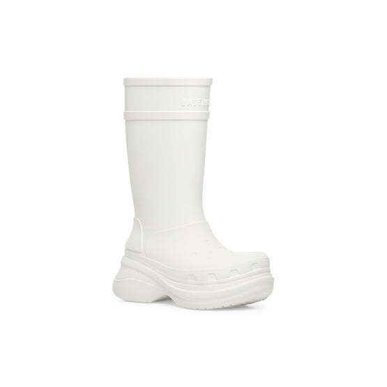 Women Crocs Boot - White