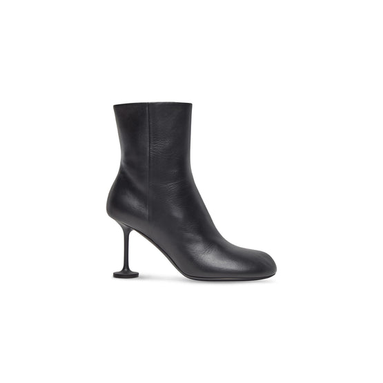 Women Lady Bootie H90 - Black