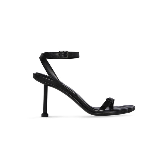 Women Fetish Sandal 80 Soft Calfskin - Black