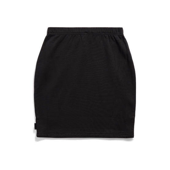 Women Mini Skirt - Washed Black