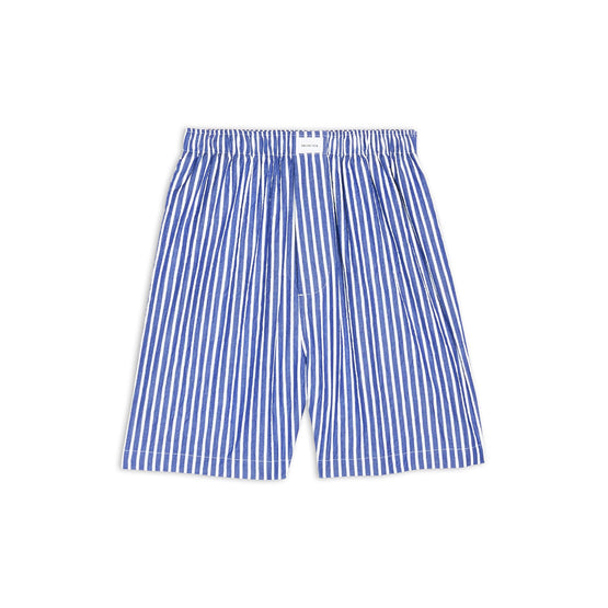 Men Pyjama Shorts - Blue/White