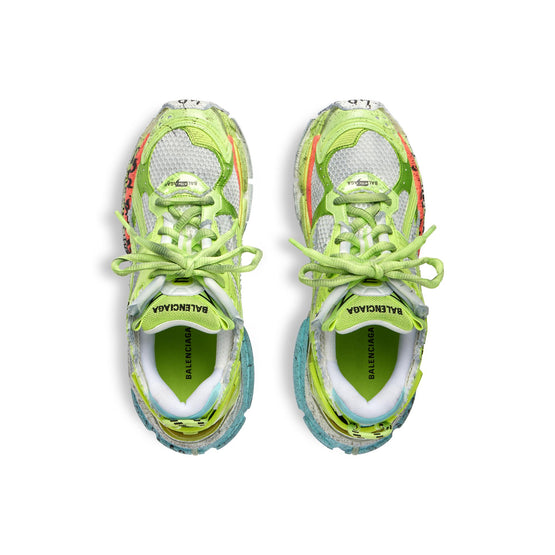 Men Runner Marathon/W - Whit/Fl Yell/Red/Blu