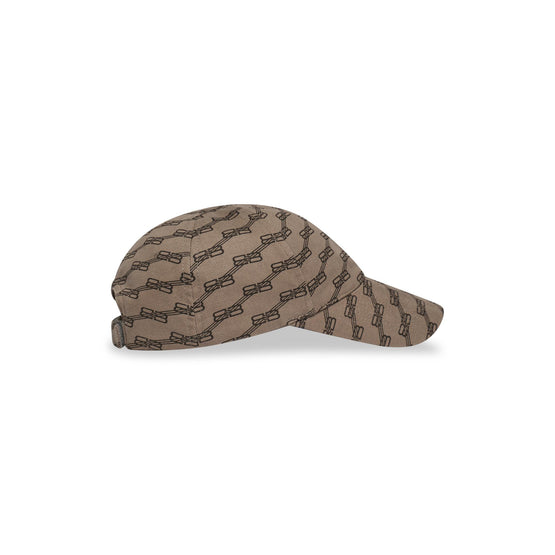 Men Hat Bb Monogram Cap - Beige/Brown