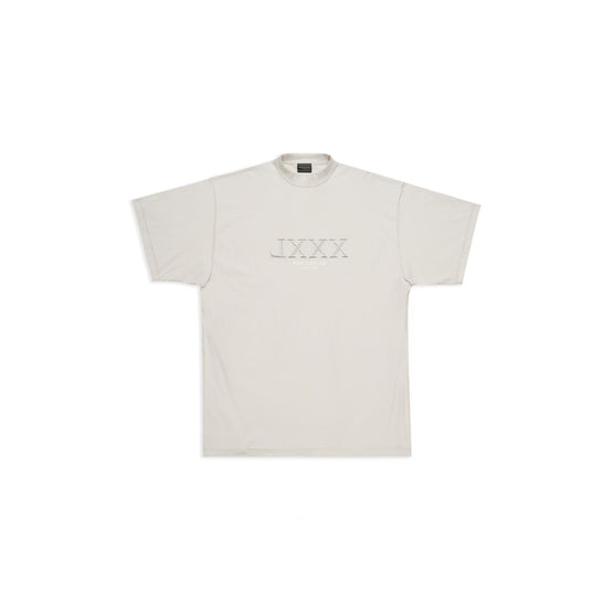 Men Inside Out T-Shirt - Ecru/Black