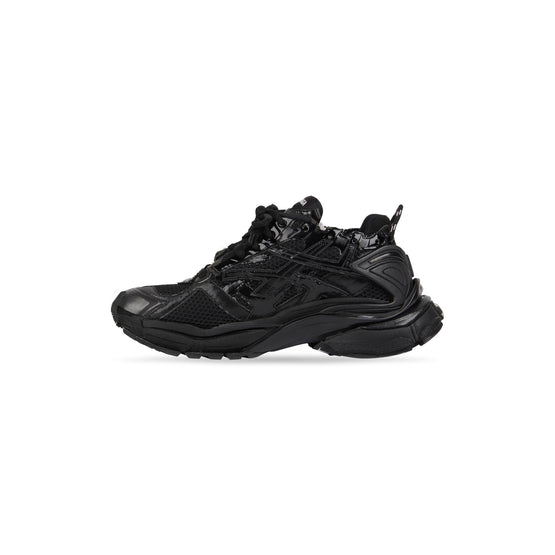 Men Runner Sneaker Monocolor - Black