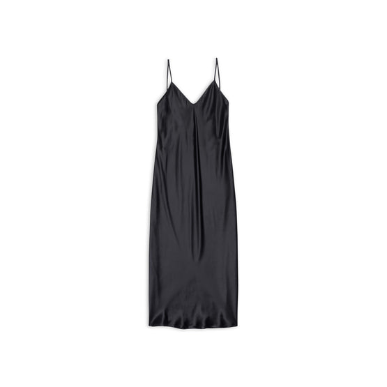 Women Pyjama Dress - Black