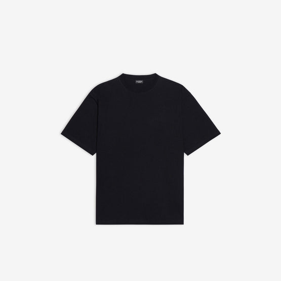 Women Boxy T-Shirt - Black/Black
