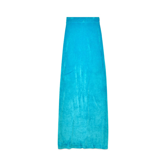 Women Maxi Skirt - Azure