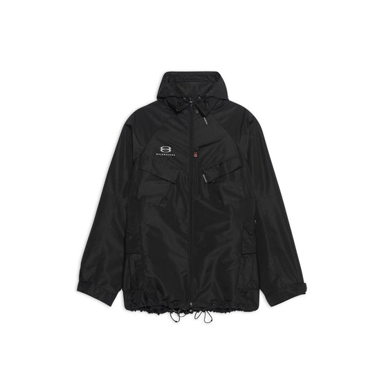 Men Technical Parka - Black