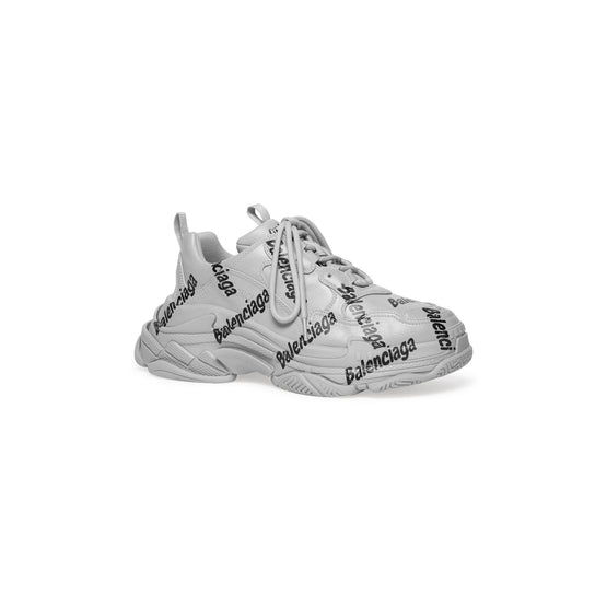 Women Triple S Logotype/Recyc L/Nw - Bal Grey/Black