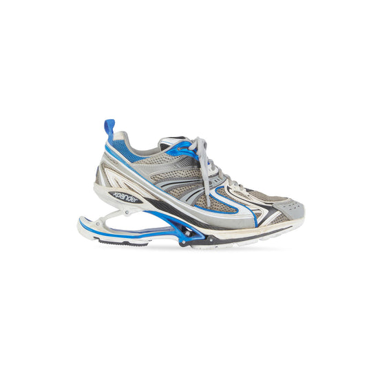 Men X-Pander Tricolor Mesh/Rubber - Blue/Silver/Blk/Whit