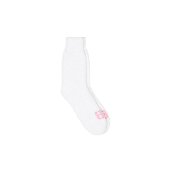 Women Socks Homewear - White/Pink