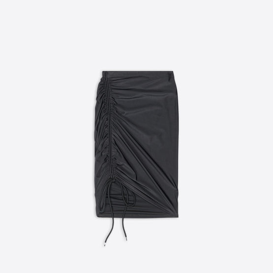 Women Stretch Mini Skirt - Black