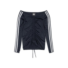 Women Open Shoulder Top - Black/White