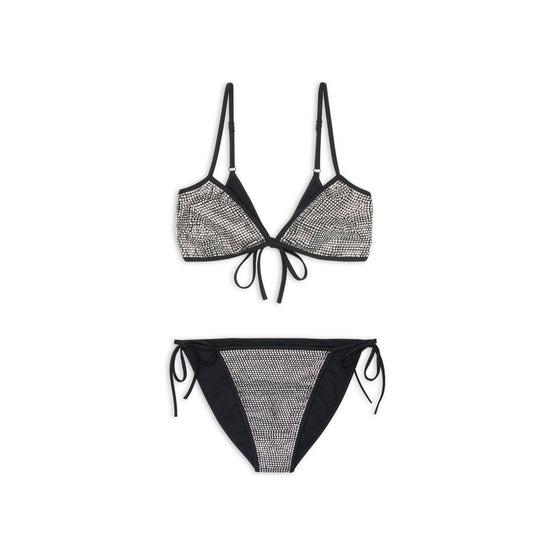 Women Sw Minimal Bikini Set - Black
