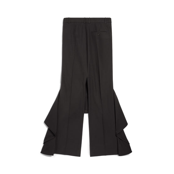Women Deconstructed Godet Skirt - Black