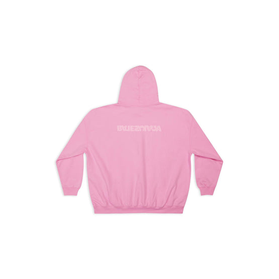 Women Large Fit Hoodie - Pink