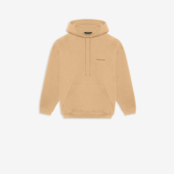 Men Medium Fit Hoodie - Oat/Oat