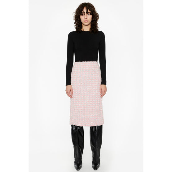 Women Back-To-Front Short Skirt - Pink