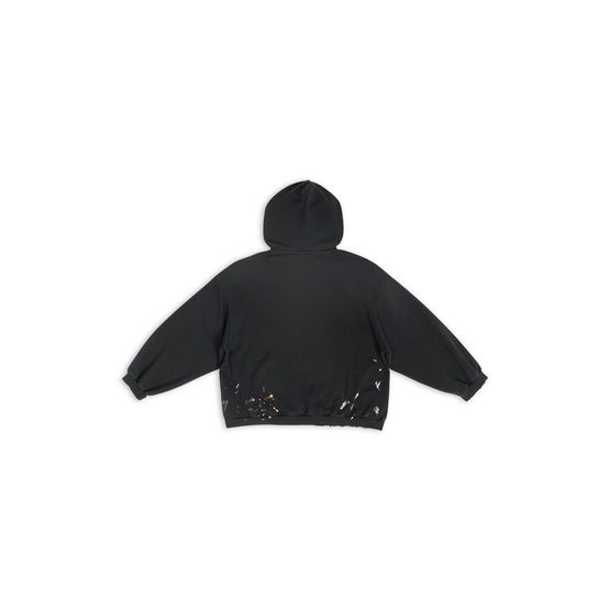 Women Small Fit Hoodie - Washed Black W