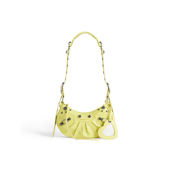 Women Le Cagole Shoulder Bag Xs - Lime